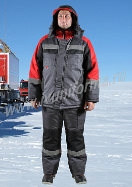 Костюм рабочий мужской с СОП арт. Р-02-70-ОР